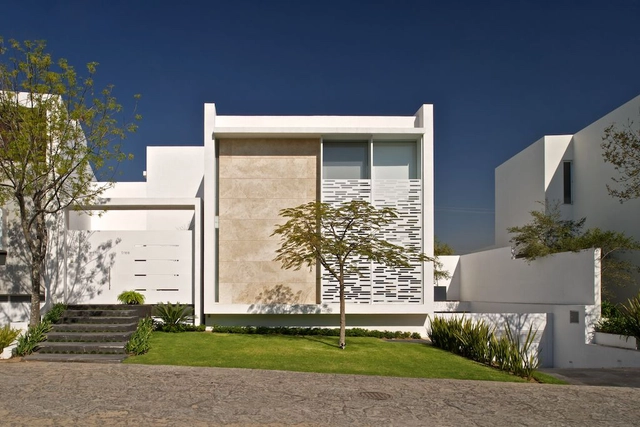 Casa Natalia / Agraz Arquitectos - Casas, Puerta, Fachada