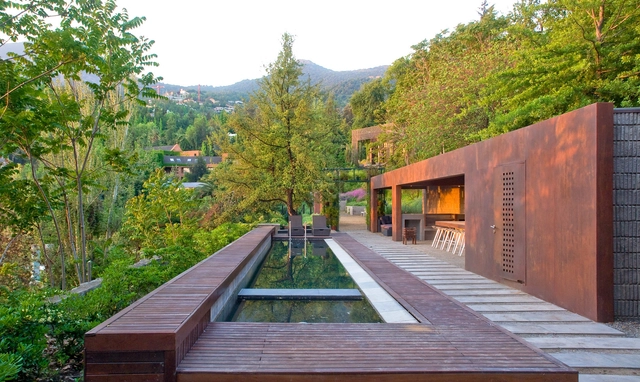Loft Lo Curro / Matías Silva Arquitectos - Loft, Terraza, Fachada, Barandas, Bancas