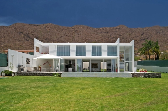 Casa SJC / Agraz Arquitectos - Casas, Fachada, Puerta