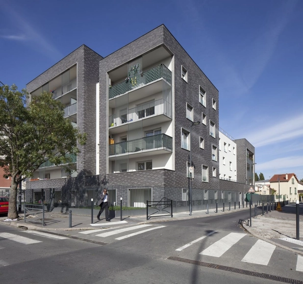Habitações Saint Denis / Ateliers O-S architectes - Apartamentos