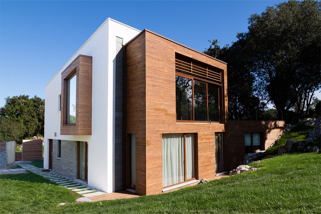 Casa EntreEncinas / Duque y Zamora Arquitectos - Casas, Fachada