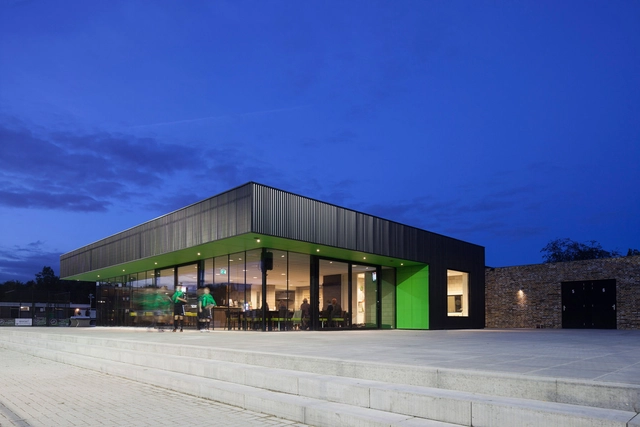 VV Capelle Soccer Clubhouse / MoederscheimMoonen Architects - Sports Architecture, Facade