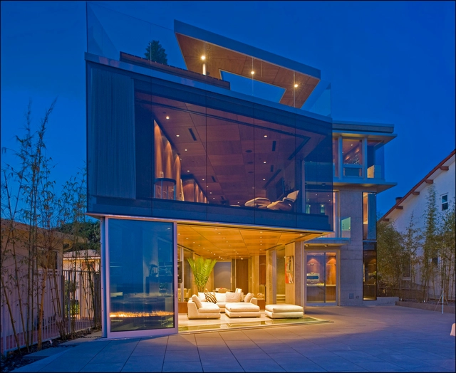 The Lemperle Residence / Jonathan Segal Architect - Houses, Facade, Door
