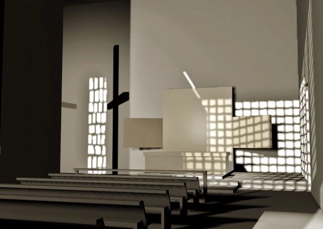 Clásicos de Arquitectura: Capilla de las Capuchinas / Luis Barragán - Capilla, Fachada, Mesas