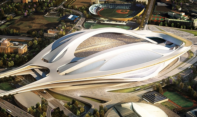 Zaha Hadid Wins Japan National Stadium Competition - Featured Image