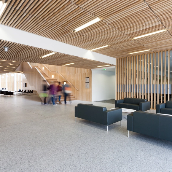 Stirling Campus in Forth Valley College / Reiach and Hall Architects - University, Chair