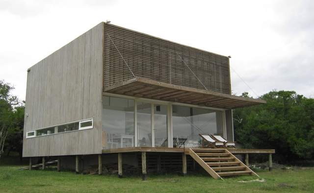 Casa Laguna El Rosario / frías+tomchinsky arquitectos - Casas