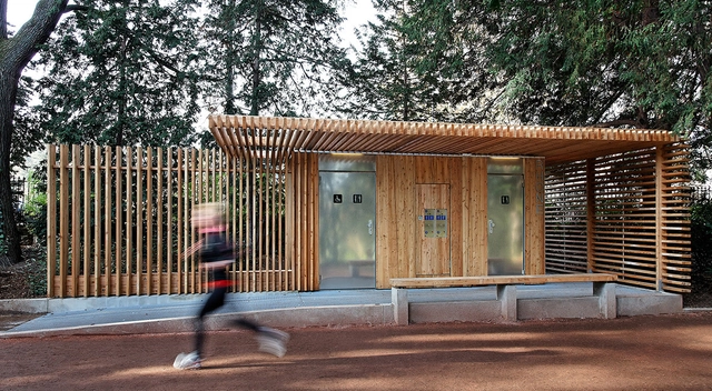 Public Toilets in the Tête d'Or Park / Jacky Suchail Architects - Installations & Structures