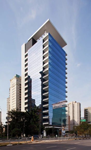 JK 1600 / Aflalo/Gasperini Arquitetos - Serviços, Fachada, Urbano