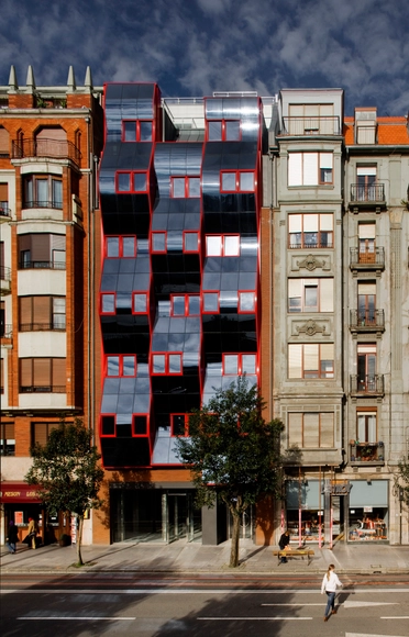 Bilbao Hurtado Amezaga Viviendas / IA+B - Apartamentos, Fachada, Urbano