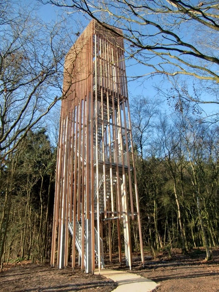 Torre de Avistamiento en Vecht Riverbank / Ateliereen Architecten - Otras Estructuras