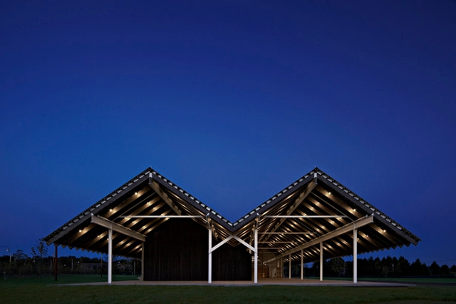 Iluminación natural en el Museo de Arte Parrish por Herzog & de Meuron - Iluminacion