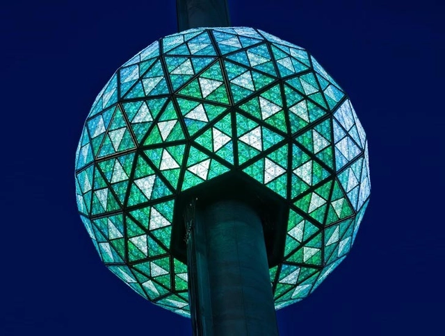 Fin de año en Times Square con 32.256 luces LED - Iluminacion