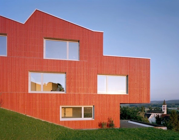 于斯林根住宅 / Spillmann Echsle Architekten - 独立住宅