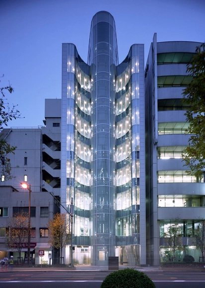 Luminous / Jun Sakaguchi  - Office Buildings, Facade, Lighting