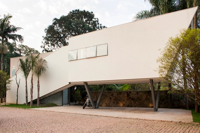 Casa Offset / Shieh Arquitetos Associados - Casas, Fachada, Porta