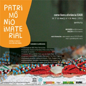 IPHAN e UNESCO oferecem curso a distância de Patrimônio Imaterial - Imagem de Destaque