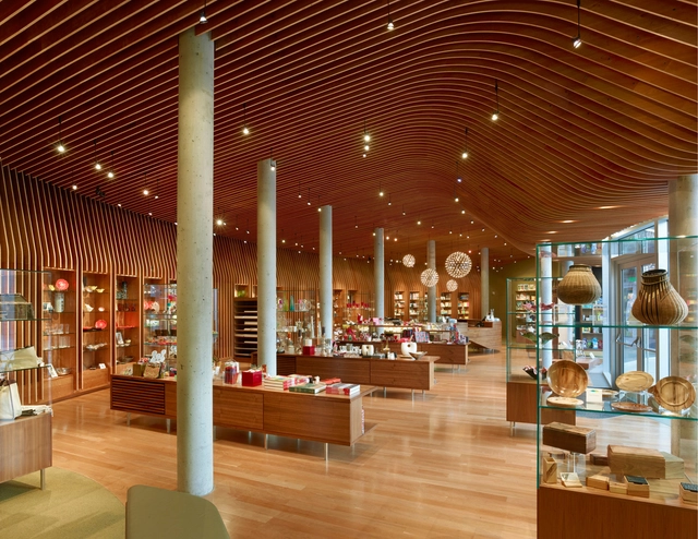 Tienda del Museo Crystal Bridges / Marlon Blackwell Architect - Arquitectura Comercial