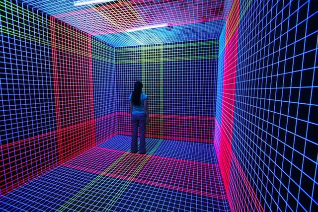 UV-Light, construir espacios tridimencionales con la luz / Jeongmoon Choi - Iluminacion