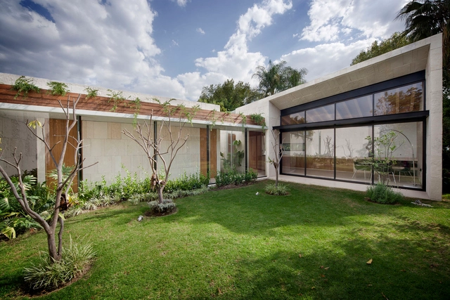 Casa Atlixco / Taller Héctor Barroso - Casas, Jardín, Puerta, Fachada