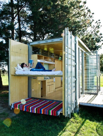 Port-a-Bach / Atelier Workshop - Casas, Jardín, Puerta, Fachada, Escaleras, Sillas