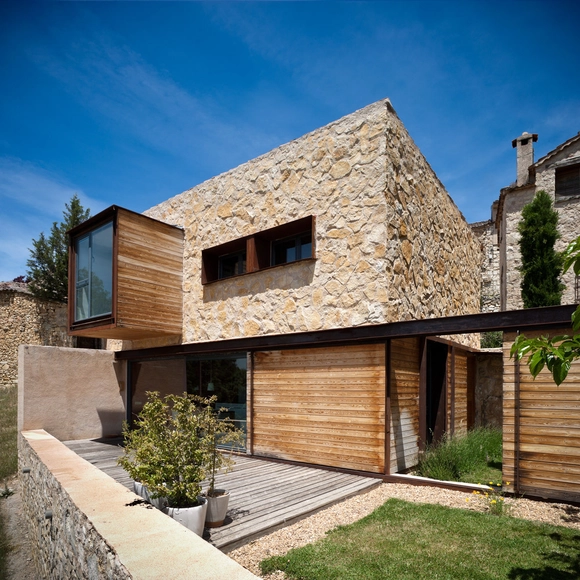 Casa La Revilla / Estudio Mariano Martin - Casas, Jardín, Fachada, Puerta
