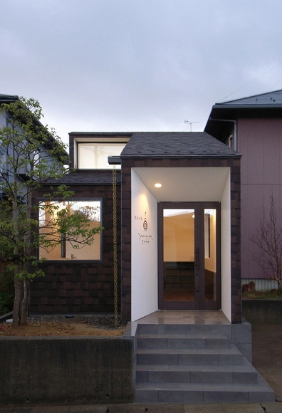 Kashi-Kobo Yodogawa / aoydesign - Retail , Garden, Stairs, Door, Facade