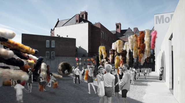 2013 MoMA PS1 YAP Finalist: My Hair is at MoMA PS1 / TempAgency: Kutonotuk & mcdowellespinosa - Featured Image