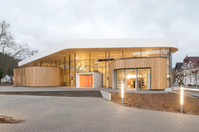 The Thermal Baths in Bad Ems / 4a Architekten - Spa, Facade, Door