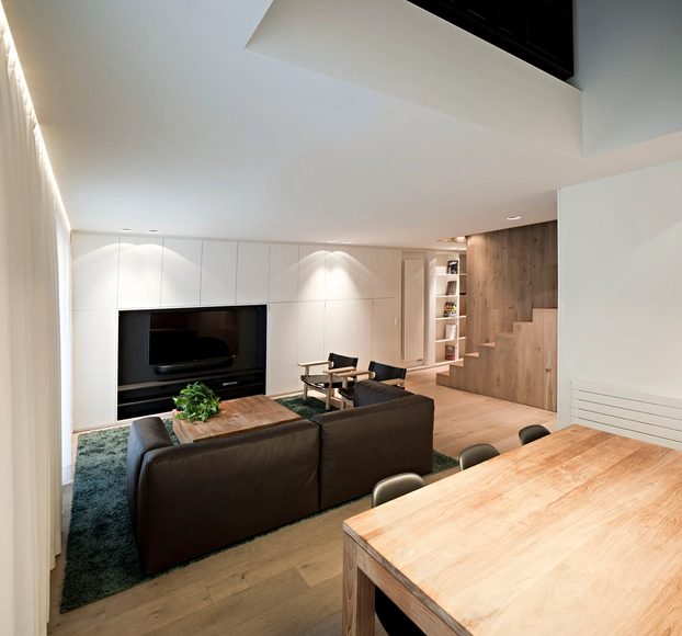 Dúplex en La Rioja / N232 Arquitectura - Casas, Cocina, Fijación Vigas, Mesas, Iluminación, Sillas, Encimera
