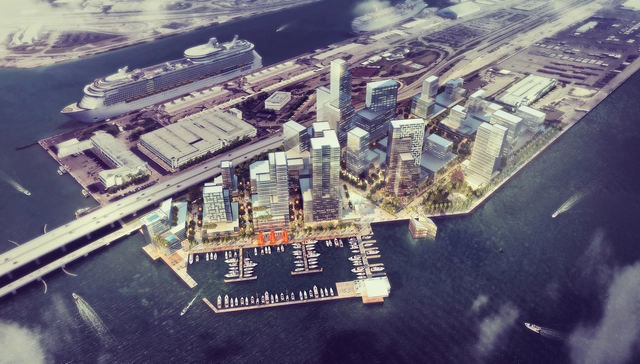 Port-Side Miami / PlusUrbia Design - Puerto