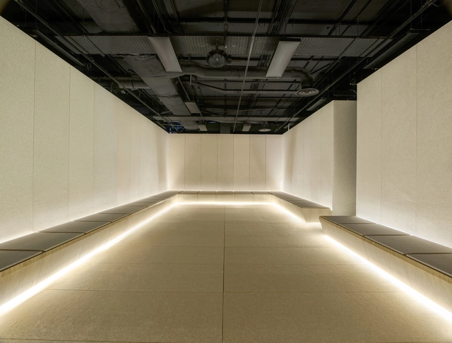 Silence Room / Alex Cochrane Architects - Iluminacion, Fijación Vigas
