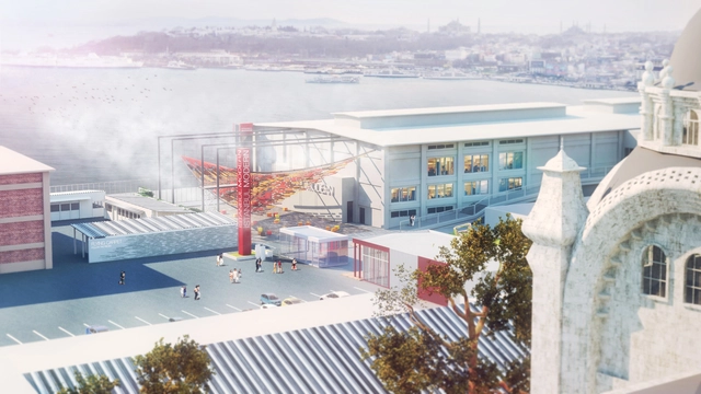 'Tearing the Ground' YAP Istanbul Modern Proposal / ONZ Architects - Featured Image