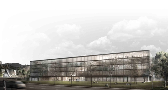 'Stairway to Heaven' Second Prize Winning Proposal / Arquitectos + Nomos Groupement d'Architectes + Pascal Heyraud Architecte Paysagiste - Facade