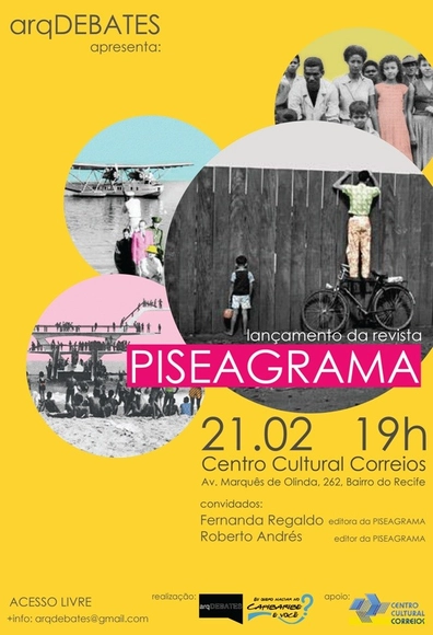 arqDEBATES: Lançamento da revista PISEAGRAMA / Recife - PE - Imagem de Destaque