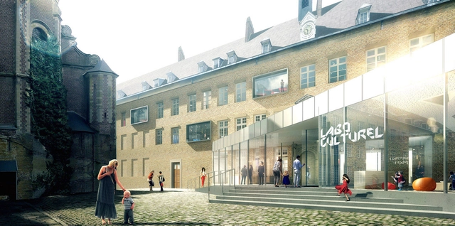 Cambrai Cultural Laboratory Competition Entry / CAAU - Facade