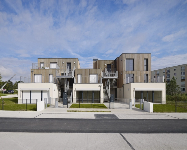 ZAC Paul Claudel / CAAU - Housing, Facade