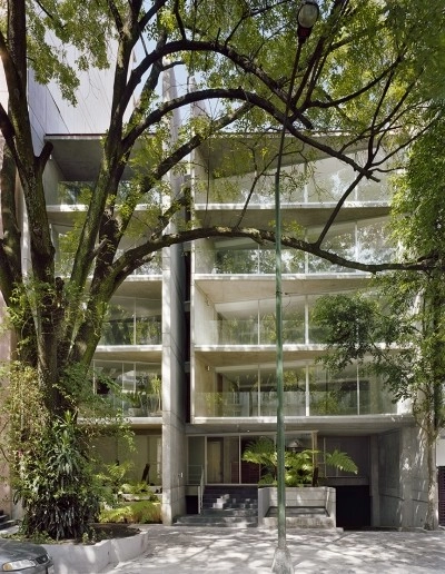 Temístocles 12 / JSA - Apartamentos, Jardín, Fachada, Escaleras