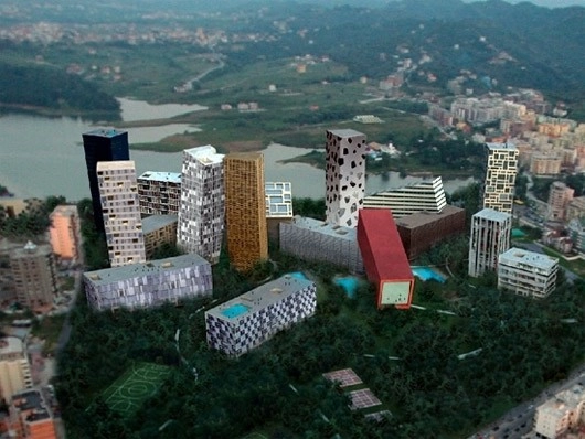 "Tirana Rocks" / MVRDV proyectará singular renovación urbana en Albania - Fachada, Urbano