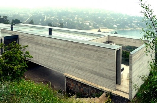 Casa en Zapallar / Pilar García A. + Carolina Portugueis W. + Martín Labbé P. - Casas, Jardín, Fachada