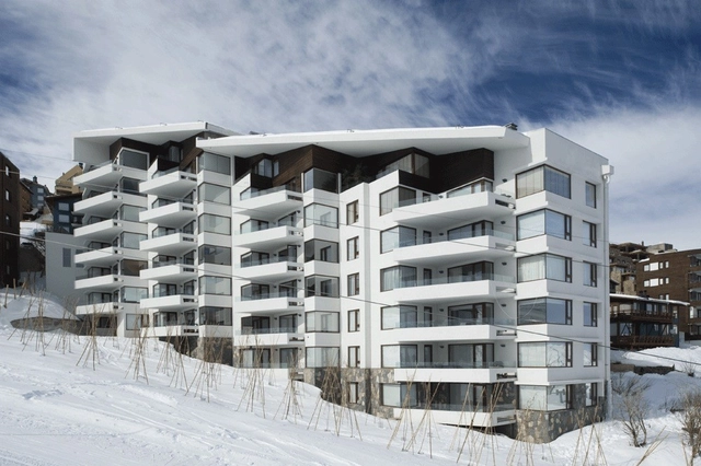Edificio Alas del Cóndor / Marianne Balze - Apartamentos, Fachada, Puerta