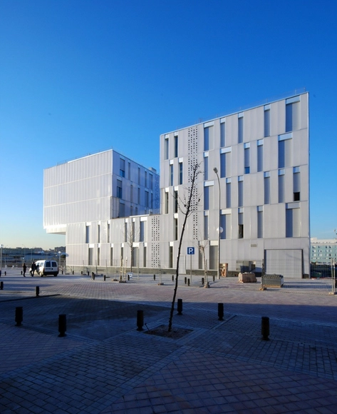 Vallecas 11 / SOMOS Arquitectos - Vivienda Social, Fachada