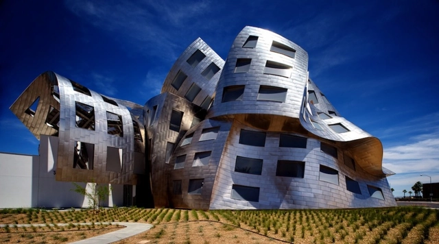 Clínica de Salud Mental Lou Ruvo en Las Vegas / Frank Gehry - Centro De Salud, Fachada