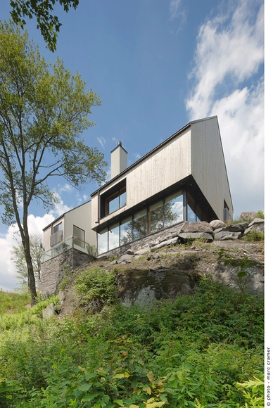 Houle-Thibault residence / Chevalier Morales architectes - Casas, Fachada