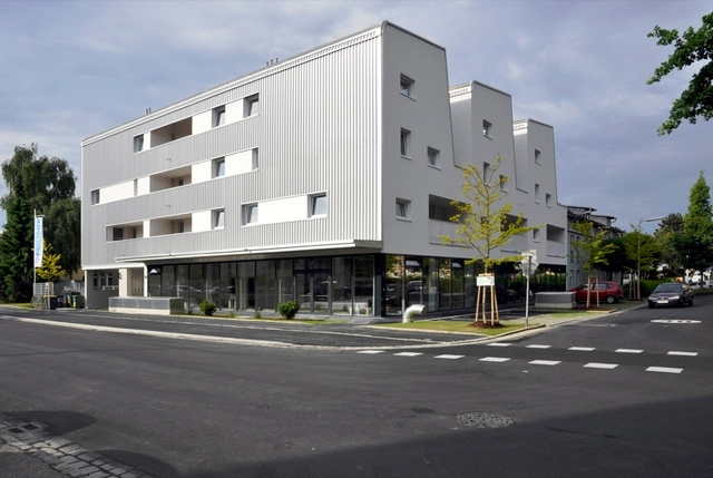Conjunto de vivienda "Mi casa es mi Patio" / x architekten - Apartamentos, Fachada