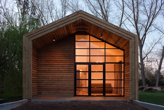 Cabaña Irma Cabezas / Diego Mendoza Valenzuela - Casas, Fachada, Puerta, Arco