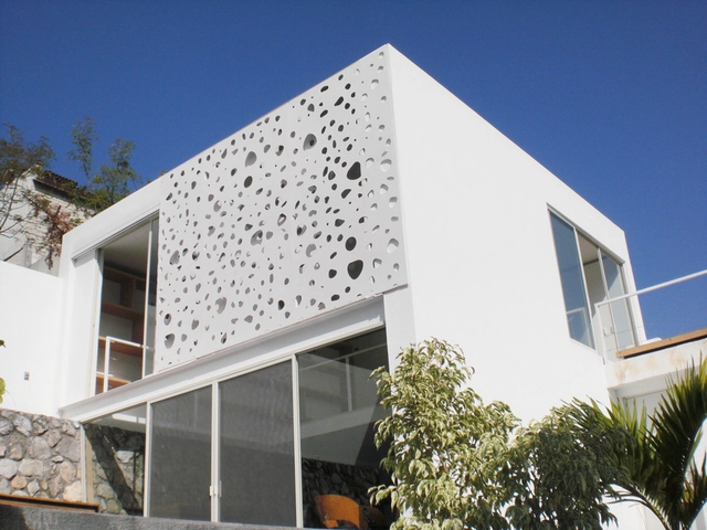 Pabellón de invitados / Gabriel Peña Arquitectos - Ampliación, Fachada, Barandas, Balcón