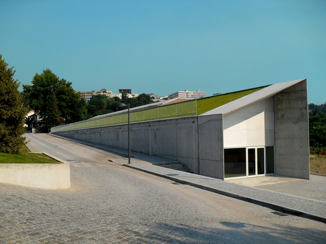 Pabellón de Deporte / Felipe Brandão  + Nuno Sanches - Gimnasio, Fachada
