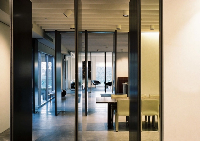Oficinas Privadas / Fearon Hay Architects - Interiores De Oficina, Puerta, Fachada, Pilares, Mesas, Sillas, Bancas