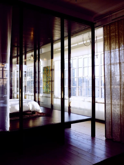 Tribeca Loft / Fearon Hay Architects - Loft, Puerta, Pilares